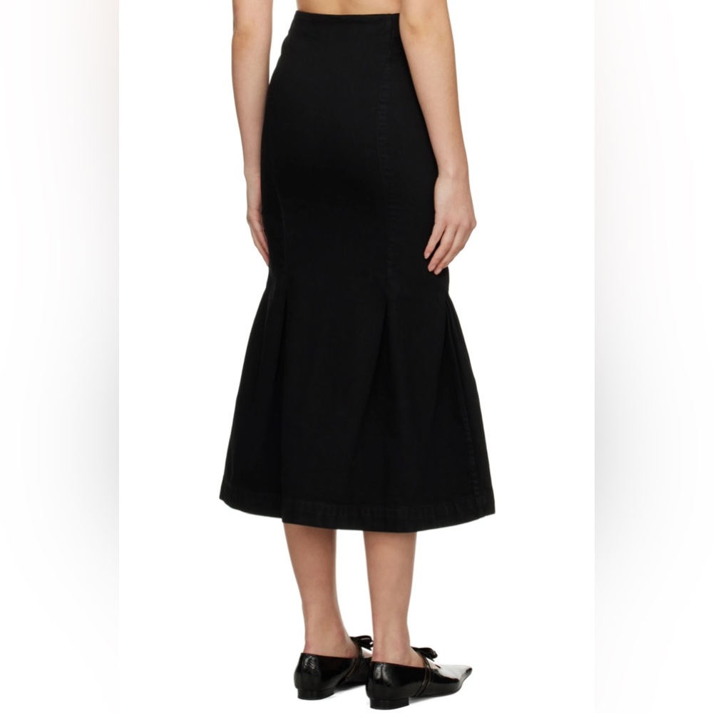 NWT Khaite Levine Skirt in Black - size 25 - Picture 8 of 8